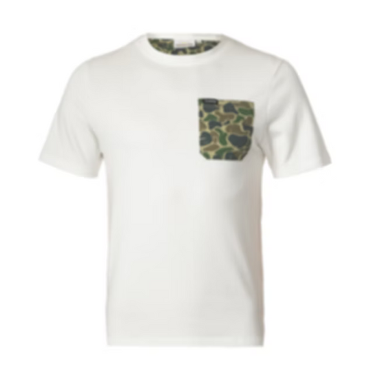 White Backwoods Camo Pocket