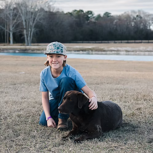 Camo Roost Front Camo 3D Puff Logo Hat