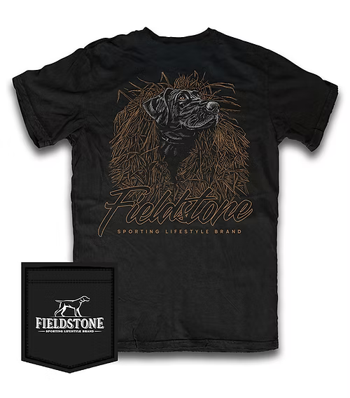Black, Black Lab Blind Tee
