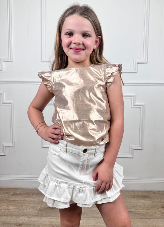 Gold Top-Glit Metallic