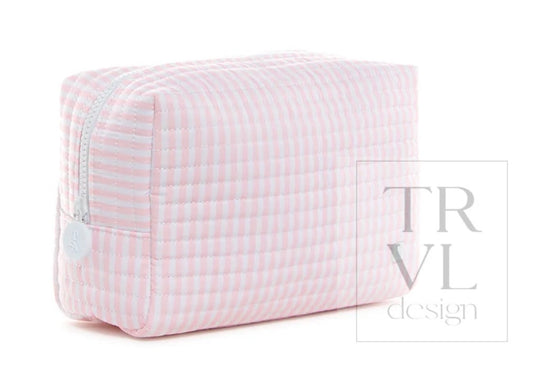 Quilted Everyday Bag, Pimlico Stripe Pink