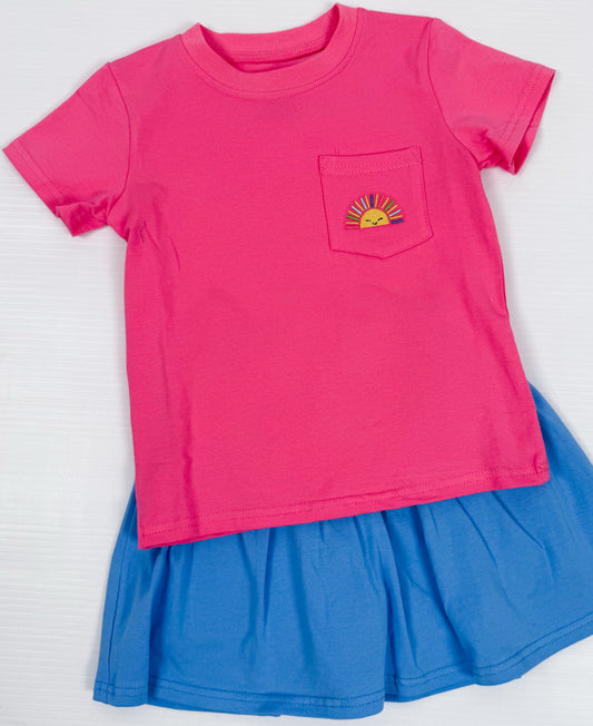 Rainbow Pocket Tee