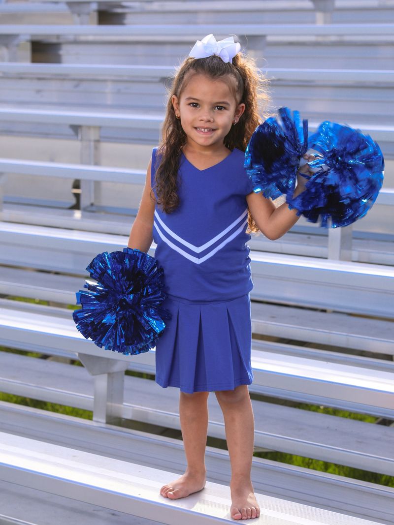 Cheer Uniform SET, Royal Blue