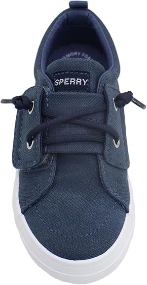 Navy Emboss Sneakers