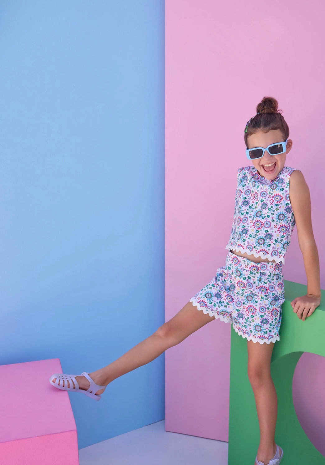 Ric Rac Bellavista Blooms, Shell Top