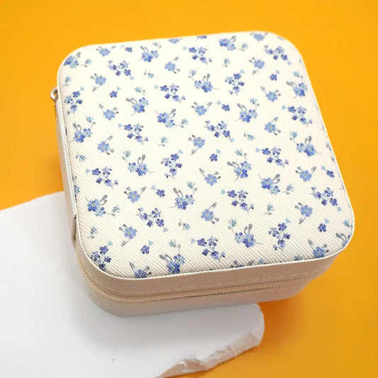 Travel Jewelry Organizer, Flower