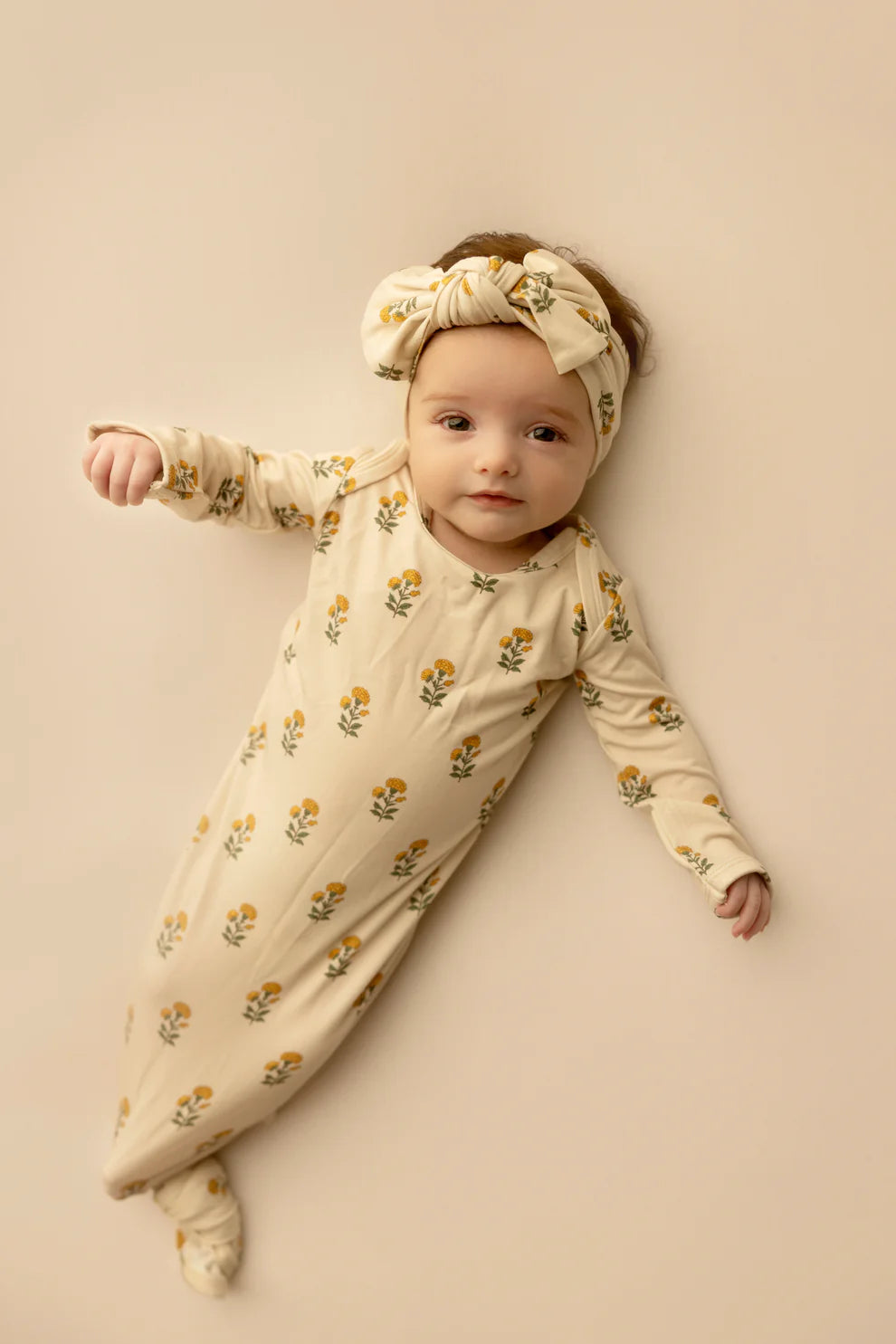 Knotted Gown , Marigold