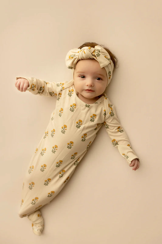 Knotted Gown , Marigold