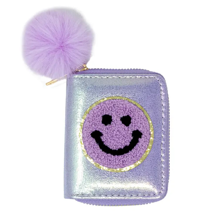 Wallet, Purple Smiley Face