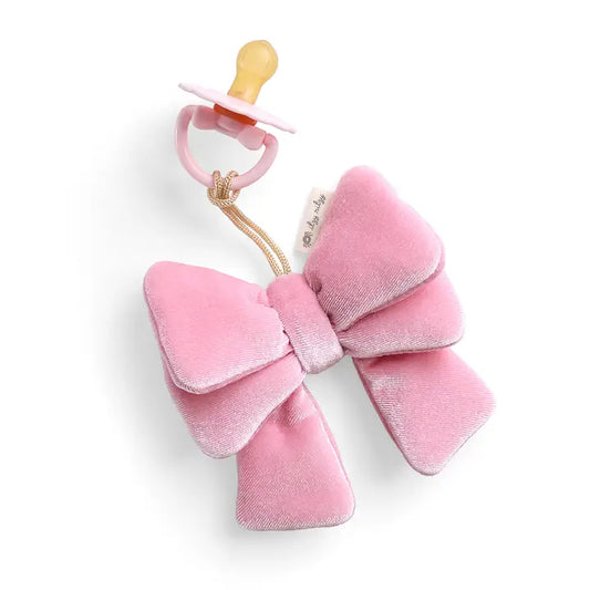 Bitzy Pal Pacifier and Plush Bow