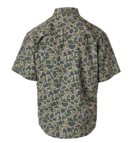 Backwoods Camo Button Down