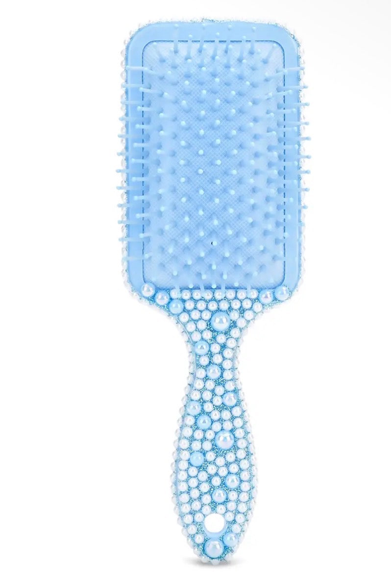 Blue Pearl Hair Brush