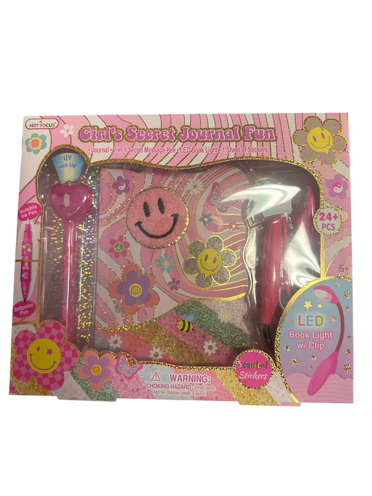 Secret Journal Fun, Groovy Flower