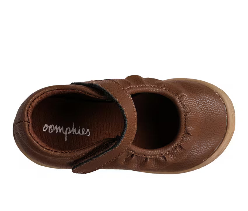 Amina Leather Shoe, Brown
