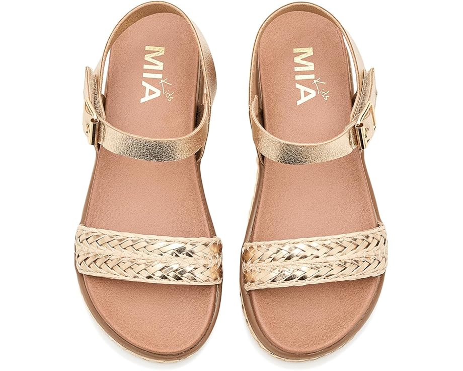 Buffy Natural/Gold Mia Sandal