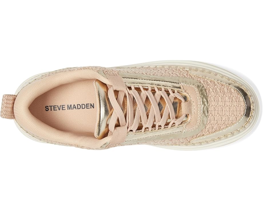 Gold Steve Madden Sneakers