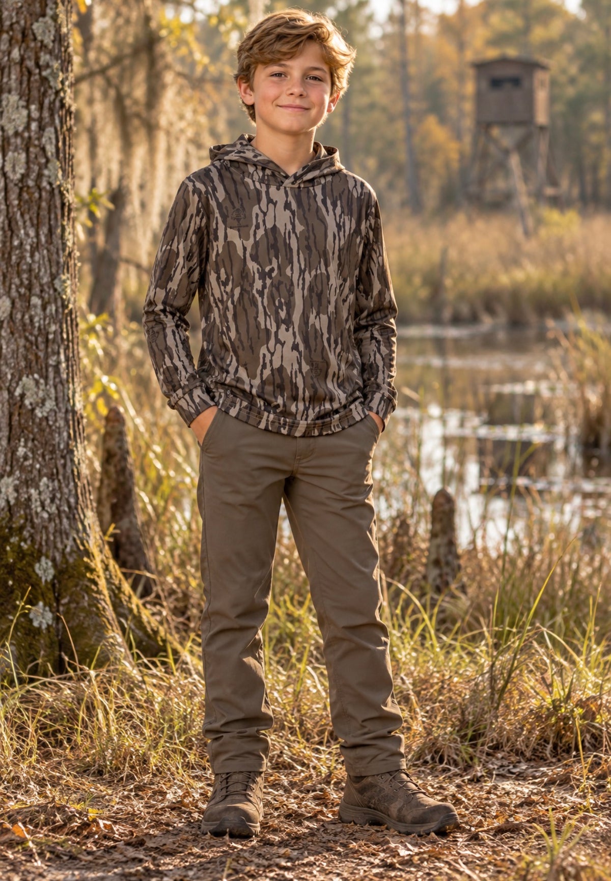 Mack Performance Hoodie, Mossy Oak