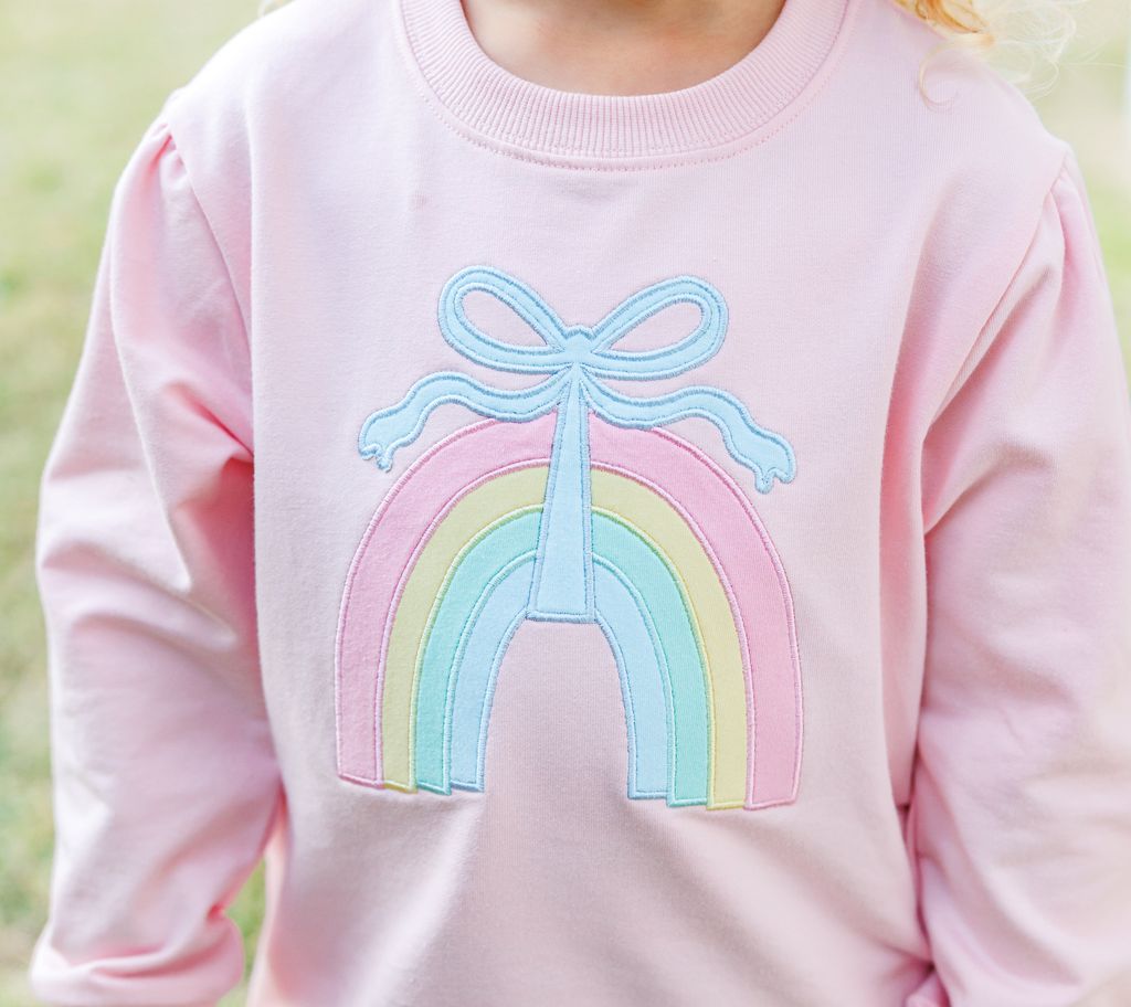 French Terry Pullover, Rainbow
