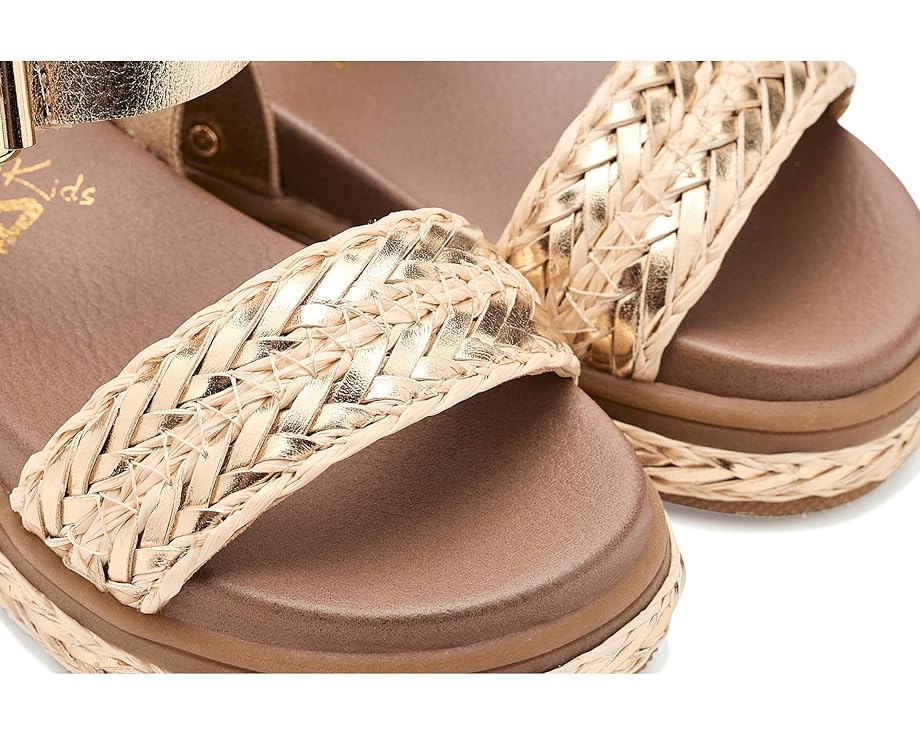 Lil Buffy Natural/Gold Mia Sandal