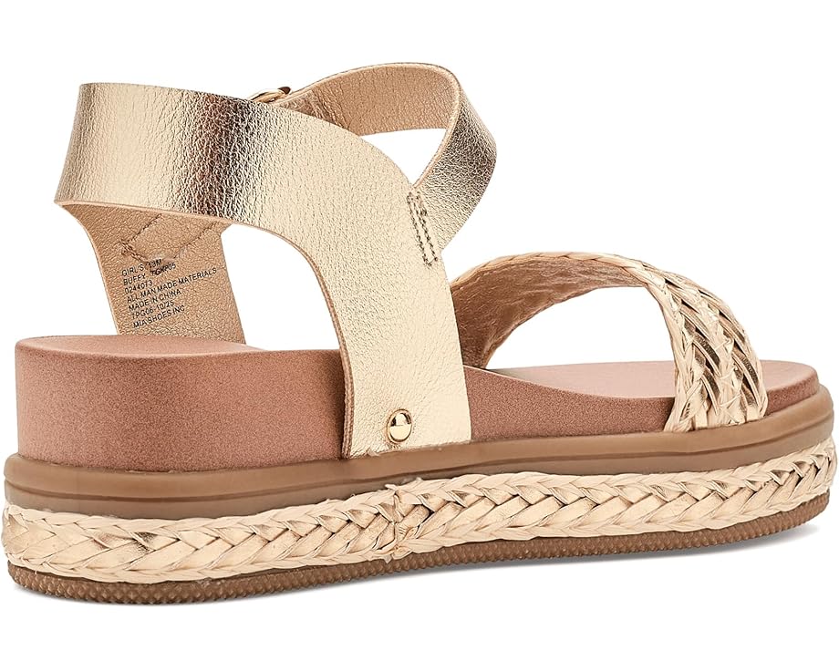 Buffy Natural/Gold Mia Sandal