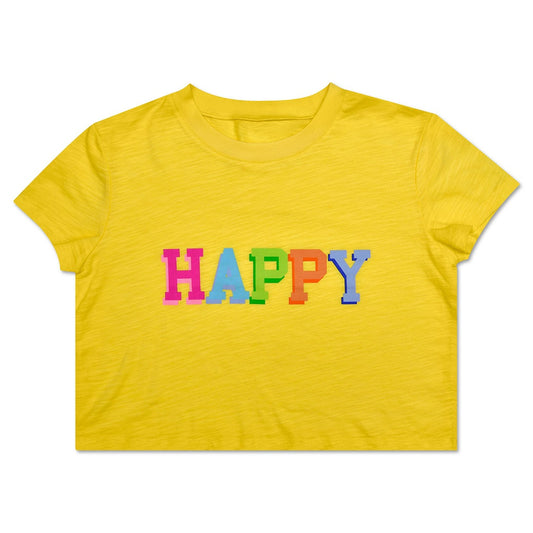 Boxy Tee , Happy