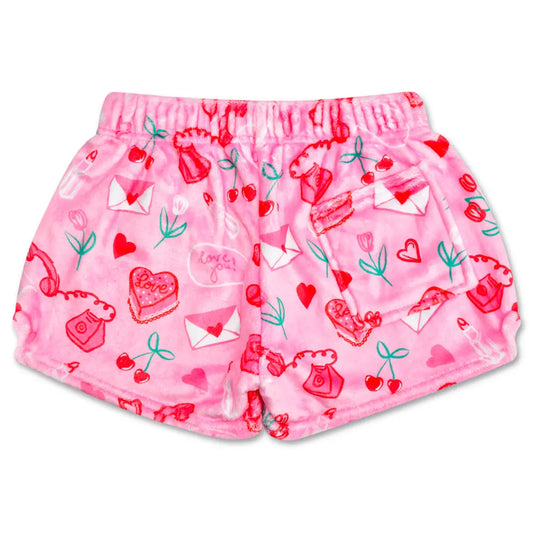 Love Doodles Plush Shorts
