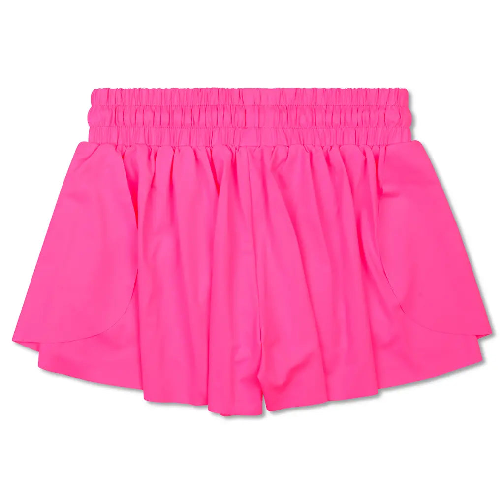 Butterfly Shorts , Bright Pink