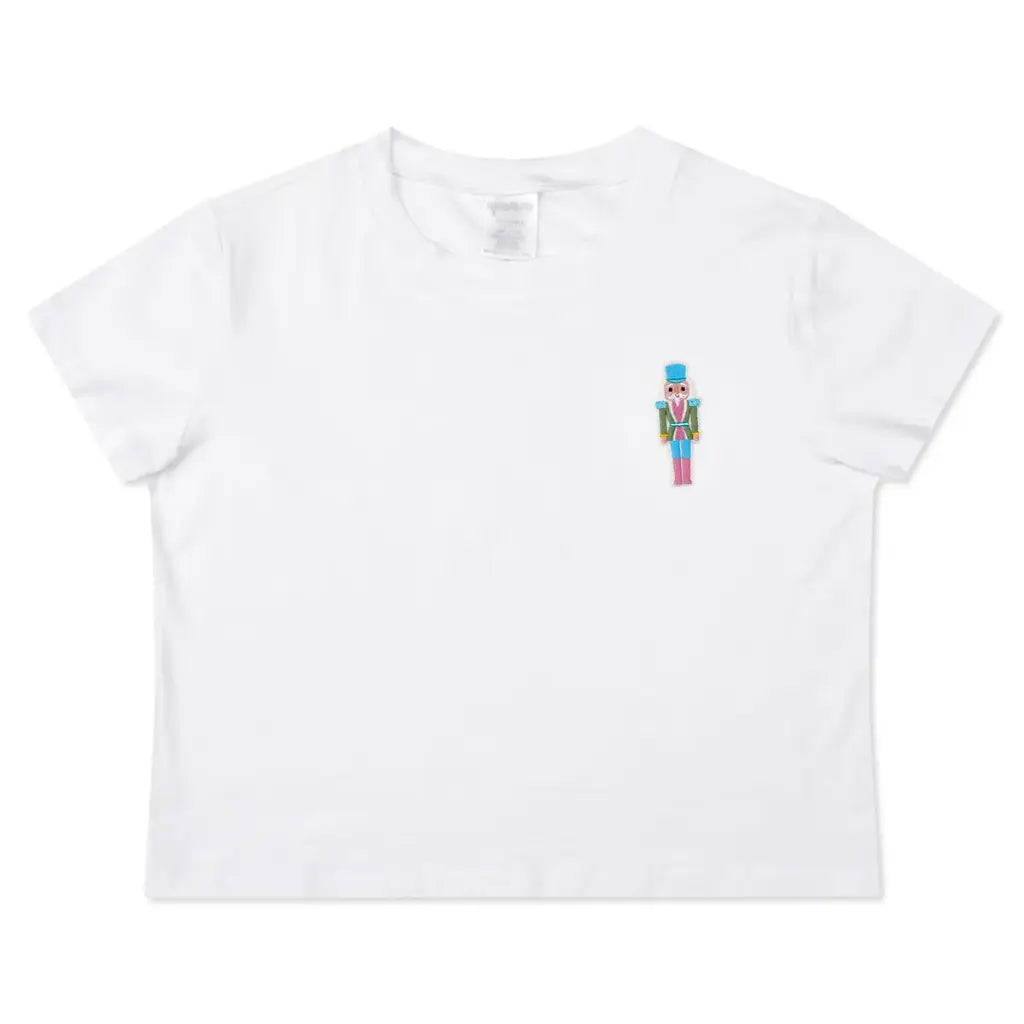 Sweet Nutcracker Embroidery T Shirt