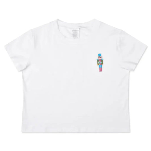 Sweet Nutcracker Embroidery T Shirt