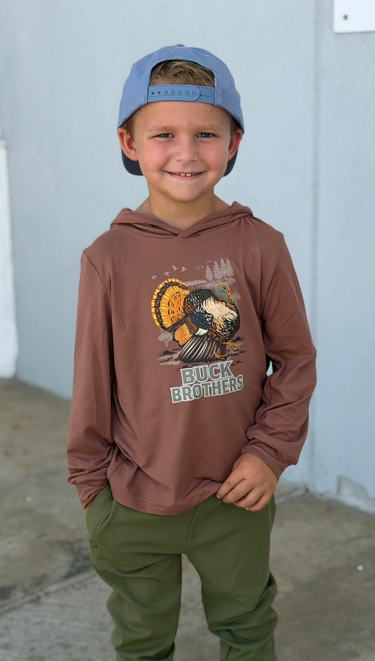 Mack Performance Hoodie, Old Tom(Mud)