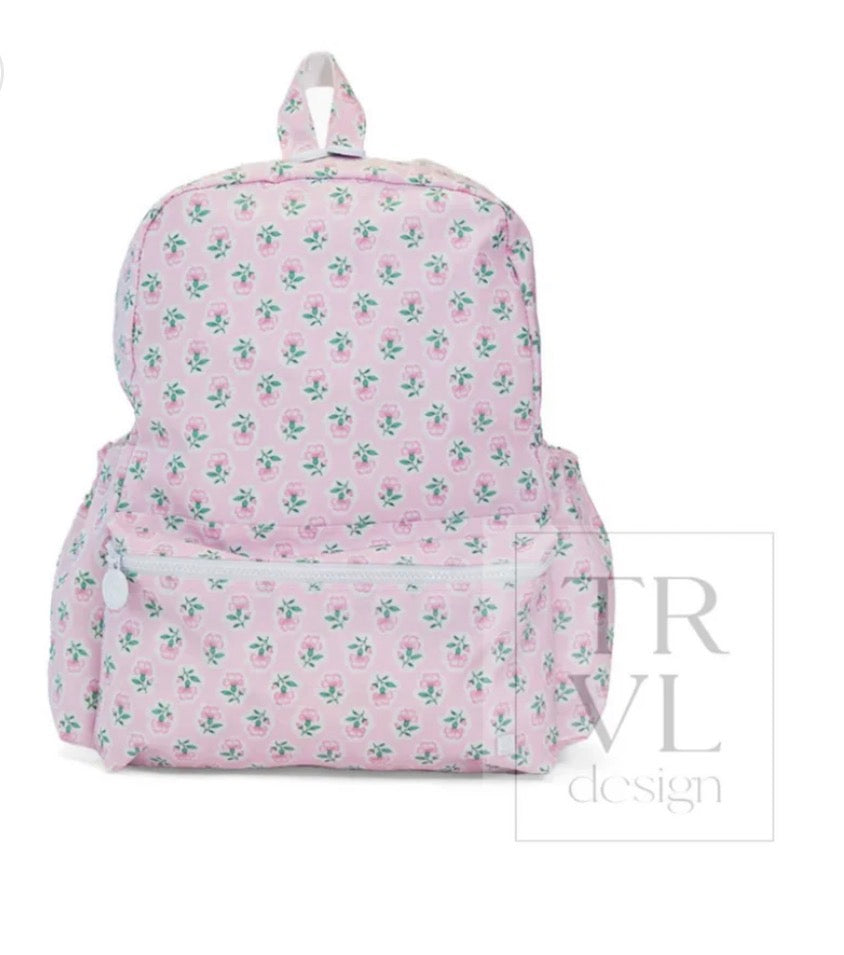 Backpacker Backpack, Petite Fleur Pink