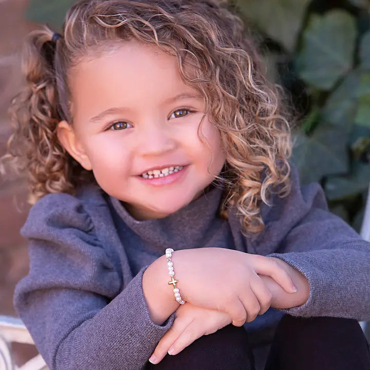 Eve Baby Cross Bracelet Baptism