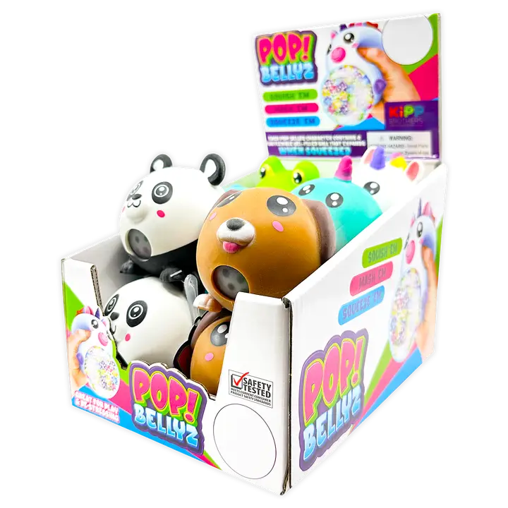 Pop Bellyz Plush Squeeze Toy(colors may vary)