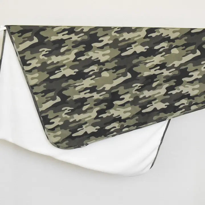 Camo Plush Swaddle