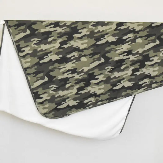 Camo Plush Swaddle