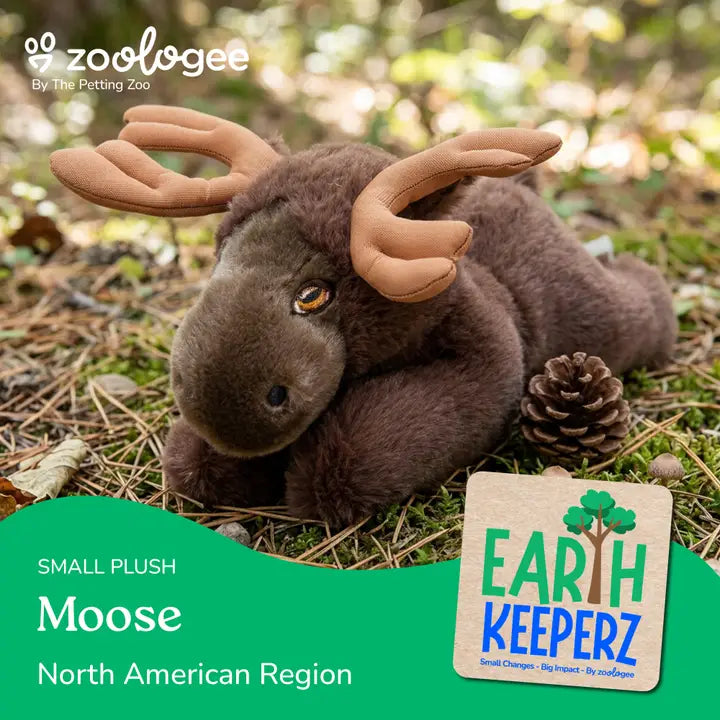 10" Moose Plush