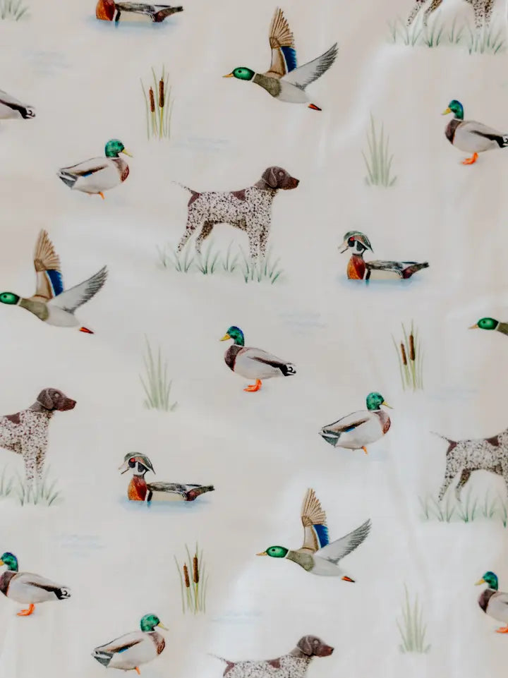 Field and Feather Zip Pajamas