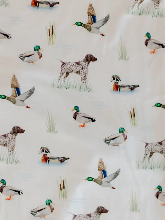 Field and Feather Zip Pajamas