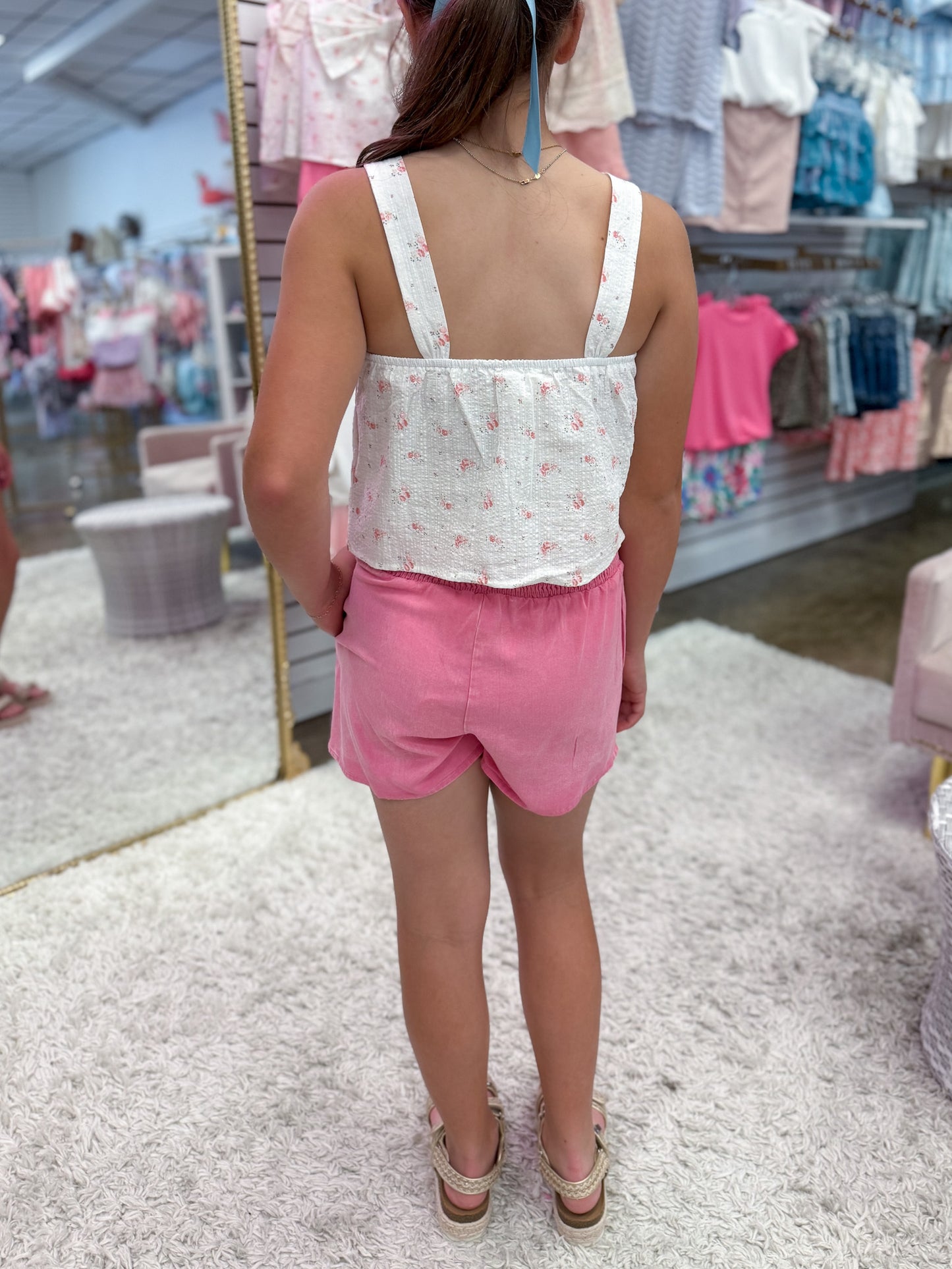 Bow Front Tank Top