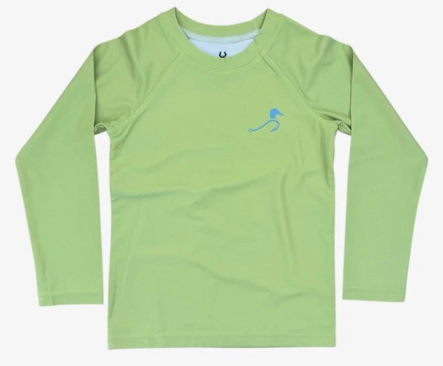 Bolt Rash Guard, Lure Green