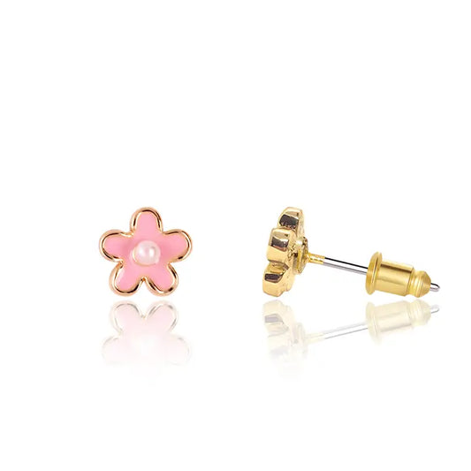 Stud Earrings , Flower