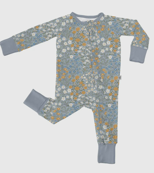 LS Zip Pjs , Blue Meadow