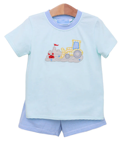 Beach Bulldozer Short Set