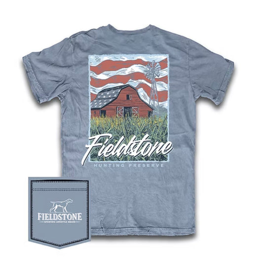 Saltwater American Barn Tee