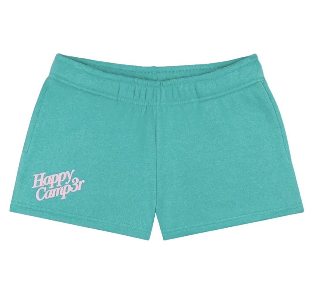 Candy Teal Puff Shorts