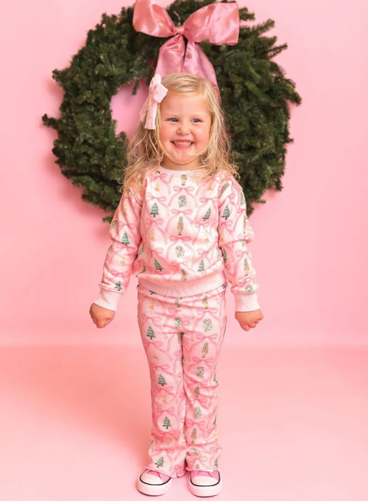 Nutcracker Christmas Flare Legging