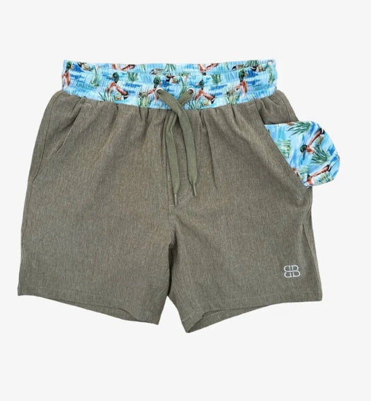 Maui Mallard Athletic Shorts