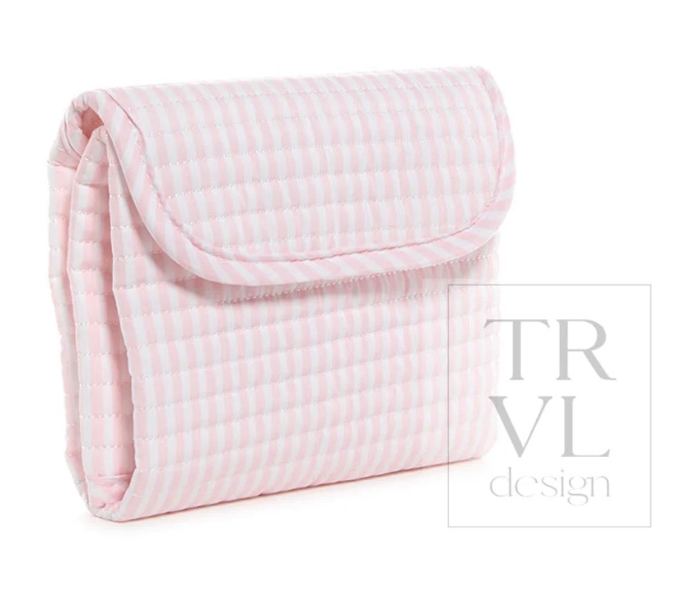 Quilted Changer Mat, Pimlico Stripe Pink