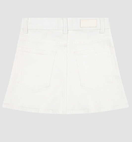 White Jenny Mini Skirt