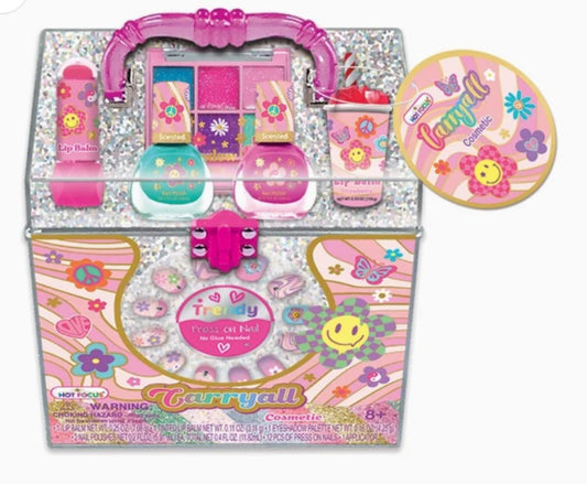 Carry All Cosmetic, Groovy Flower